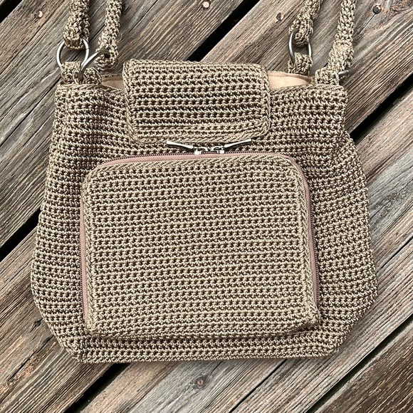 Charming crocheted shoulder bag - Picture 3 of 8